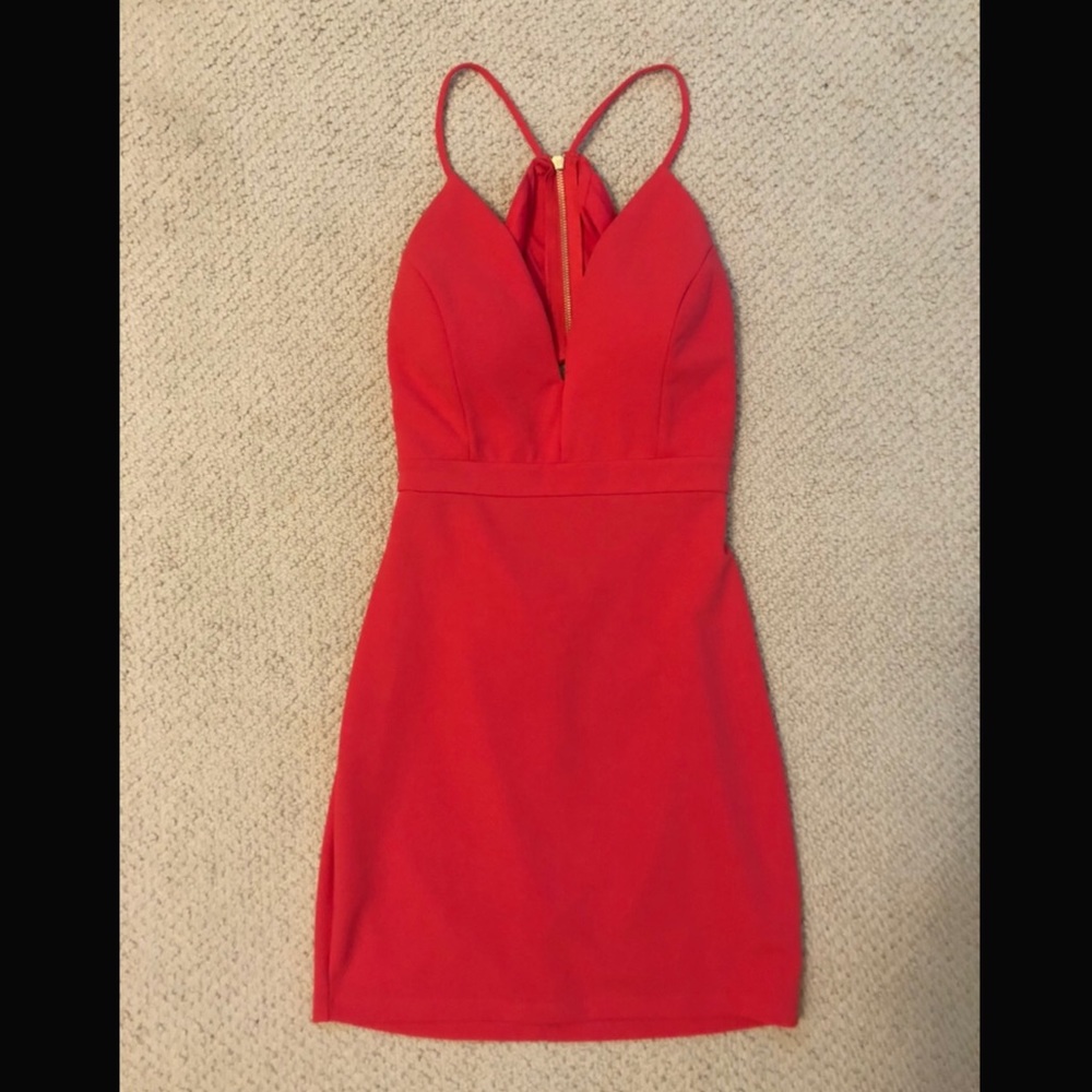 Pink / coral dress